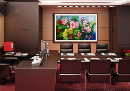 Những Lưu Ý Treo Tranh Phong Thủy Văn Phòng