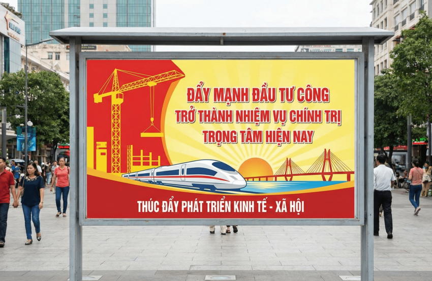 Đẩy mạnh đầu tư công trở thành nhiệm vụ chính trị trọng tâm hiện nay
