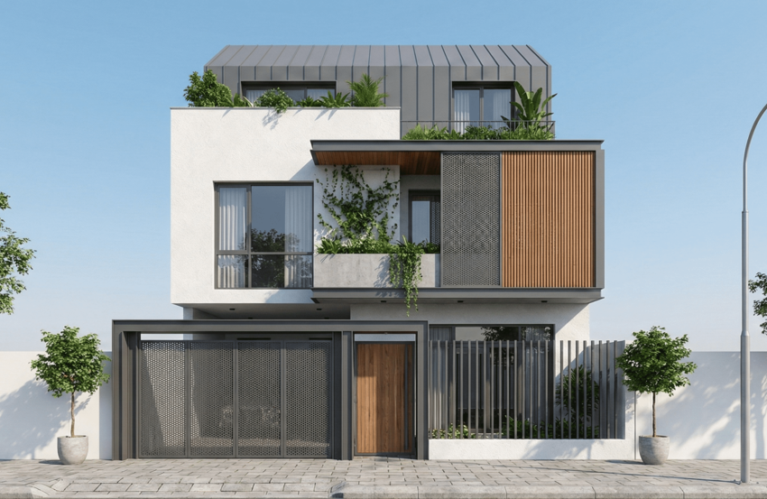 Giếng Trời Nhà Phố: Giải Pháp Xanh Cho Không Gian Sống