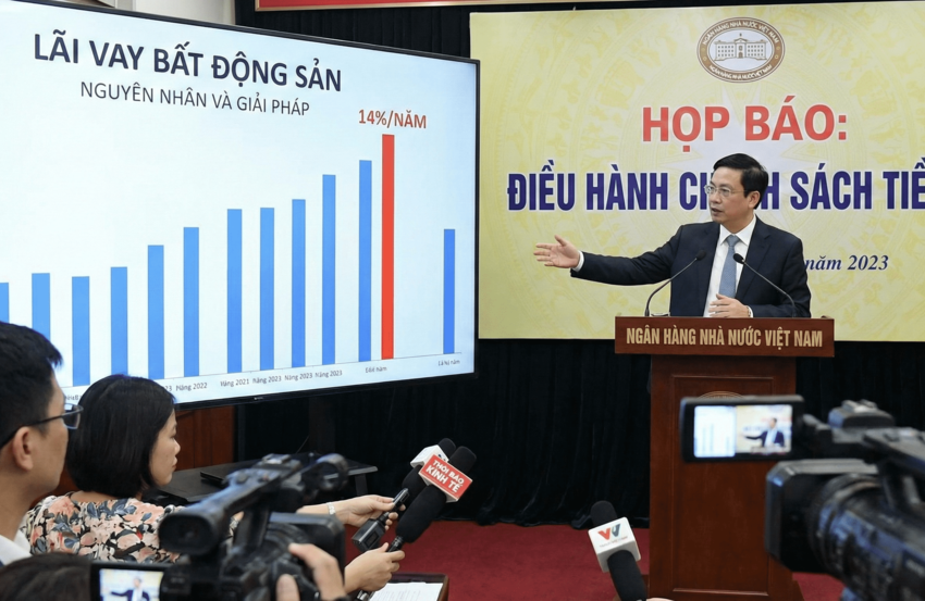 Ngân hàng lý giải việc lãi vay bất động sản có nơi chạm mốc 14%/năm