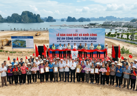 Gần 100 hộ dân giao đất làm công viên 5.000 tỷ tại Tuần Châu