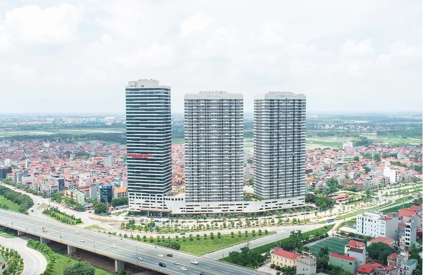 Cho thuê văn phòng Hà Nội gần sân bay Nội Bài tại Intracom Riverside
