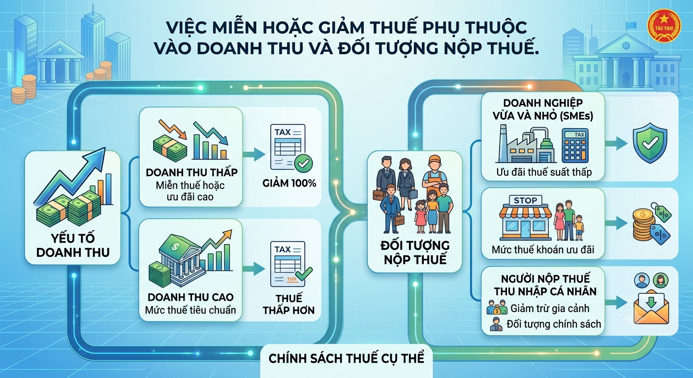 Điều kiện miễn giảm thuế khi cho thuê văn phòng