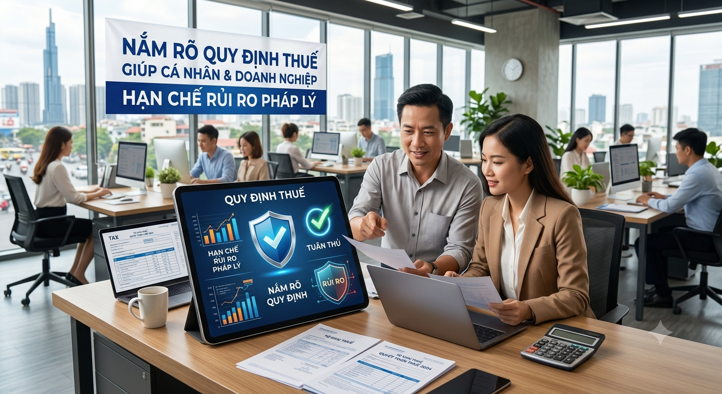 Tư vấn quy định thuế khi cho thuê văn phòng