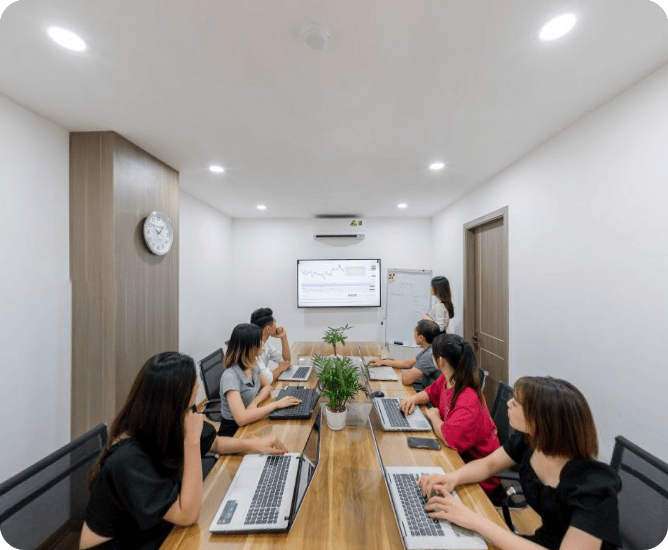 Phòng họp tại văn phòng ảo Hà Đông